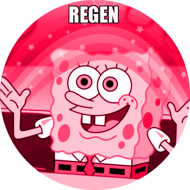 Spongebob and Regen magic word